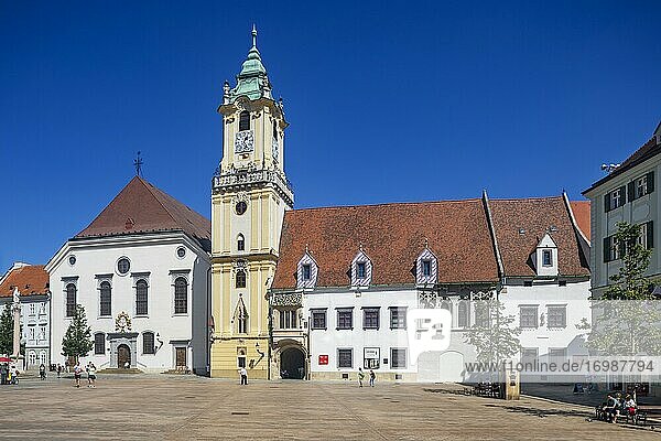 Altes Rathaus am Hauptplatz  Bratislava  Slowakei  Europa