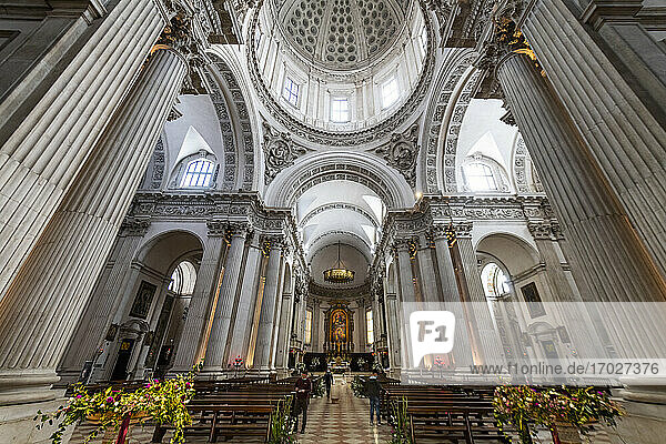 Cathedral of Santa Maria Assunta  Brescia  Lombardy  Italy  Europe