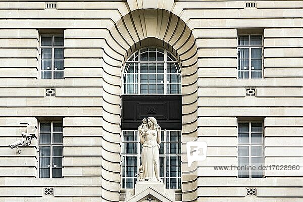 Architektonische Details im Zentrum von London  South Bank  London  England