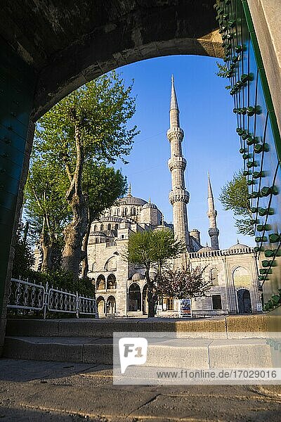 Blaue Moschee (Sultan-Ahmed-Moschee oder Sultan-Ahmet-Camii)  Istanbul  Türkei
