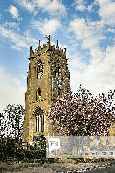 St Peter's Church  Winchcombe  The Cotswolds  Gloucestershire  England  Vereinigtes Königreich  Europa