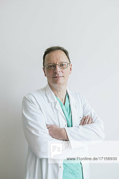 Portrait of a confident doctor
