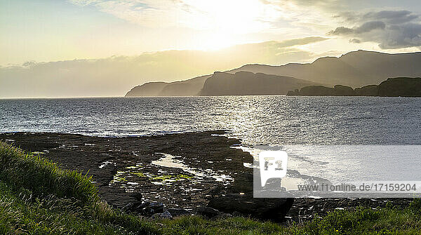 Ireland  Donegal  Kilcar  Sea and coastline