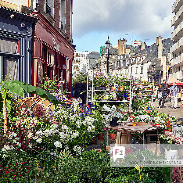 France. Rennes; city; Ille-et-Vilaine department  Brittany. Every Saturday morning  Rennes hosts the second largest market in France with more than 250 traders including florists located at one end of the market. The Rennes Lices market was created in 1622.