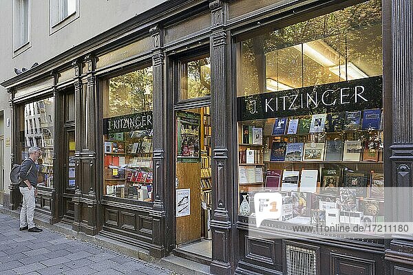 Antiquarian bookshop J. Kitzinger  Schellingstr.  Munich  Upper Bavaria  Bavaria  Germany  Europe