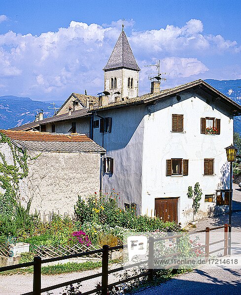 Landscape; Europe; Italy; South Tyrol; Province of Bolzano; Alto Adige; Provincia di Bolzano; Burgraviato; Merano; Val Passiria; Riffiano; Caines;