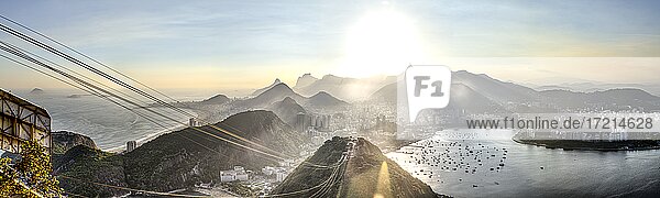 Zuckerhut  Rio de Janeiro - Brasilien  Brasil  Pao de Açúcar