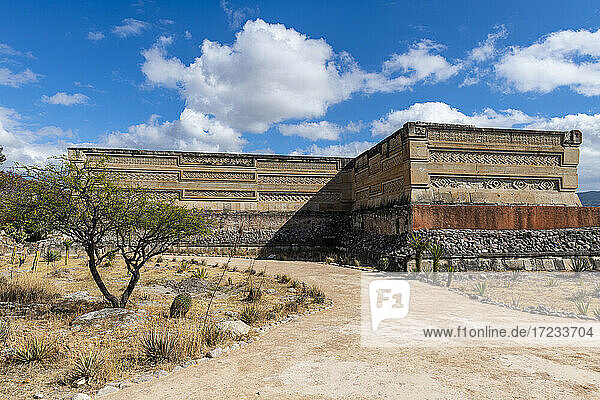Mitla archäologische Stätte aus der Zapotekenkultur  San Pablo Villa de Mitla  Oaxaca  Mexiko  Nordamerika