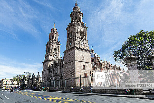 Kathedrale von Morelia  UNESCO-Weltkulturerbe  Morelia  Michoacan  Mexiko  Nordamerika