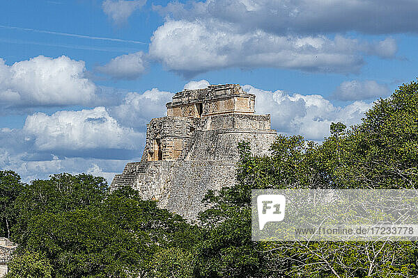 Die Maya-Ruinen von Uxmal  UNESCO-Weltkulturerbe  Yucatan  Mexiko  Nordamerika
