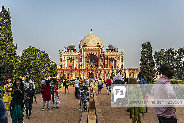 Humayuns Grabmal  UNESCO-Weltkulturerbe  Neu-Delhi  Indien  Asien