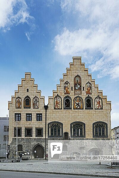 Altes Rathaus von 1459  Wasserburg am Inn  Oberbayern  Bayern  Deutschland  Europa