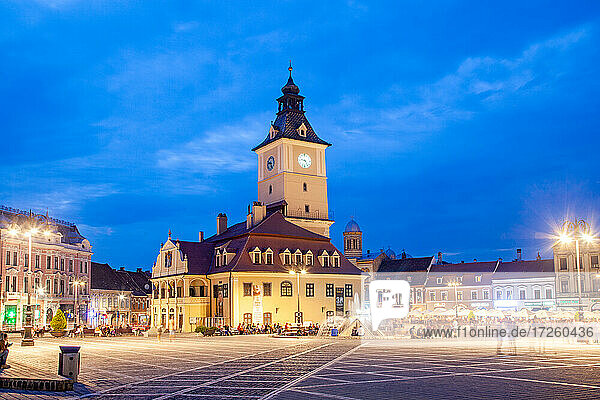 Ratsplatz  Altstädter Platz in Brasov  Siebenbürgen  Rumänien  Europa