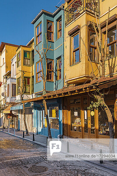 Türkei  Istanbul  Straße im Stadtviertel Balat