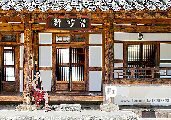 Volkskundliches Freilichtmuseum im traditionellen Dorf Damyang