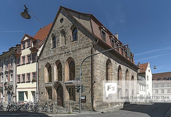 Christuskirche  erbaut 1470 als Marienkapelle auf den Grundmauer einer ehemaligen Synagoge  Bamberg  Oberfranken  Bayern  Deutschland  Europa