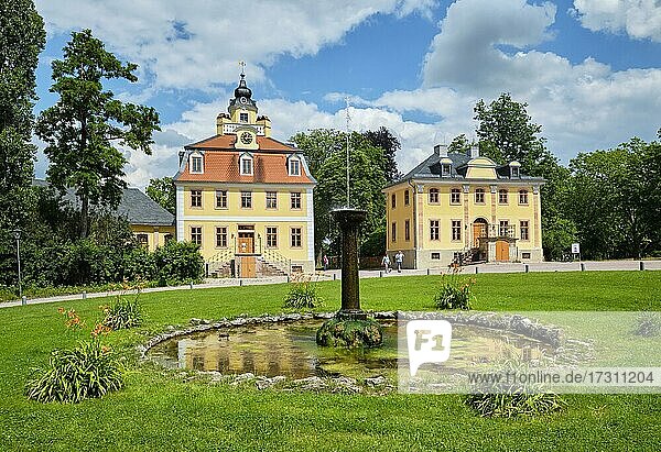 Kavaliershäuser  Schlossanlage Belvedere  Weimar  Thüringen  Deutschland  Europa
