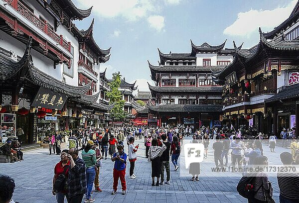 Yuyuan Bazaar  Shanghai  Volksrepublik China