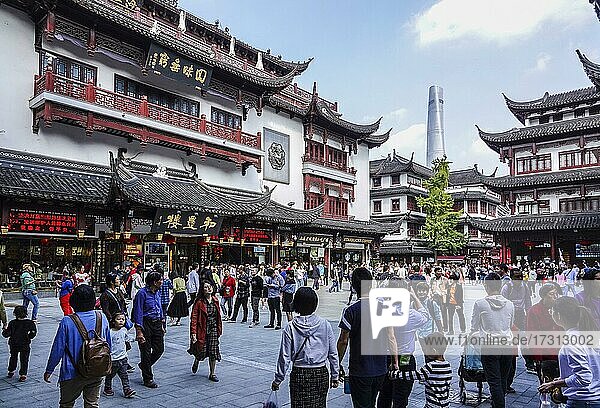 Yuyuan Bazaar  Shanghai  Volksrepublik China