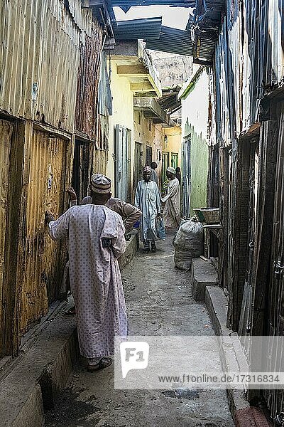 The old bazaar  Kano  Kano state  Nigeria  Africa