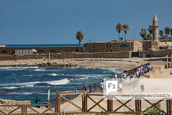 Asia_Middle East_Israel_Caesarea Maritima  the harbour