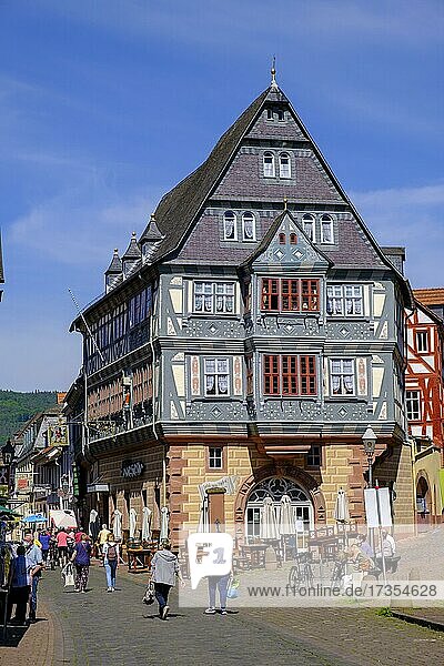 Hotel Zum Riesen  ältestes Gasthaus  Miltenberg  Unterfranken  Franken  Bayern  Deutschland  Europa