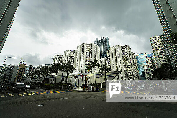 Blick auf das Whampoa, Hongkong
