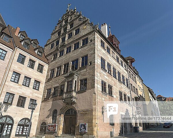 Fembohaus  heute Stadtmuseum  Nürnberg  Mittelfranken  Bayern  Deutschland  Europa