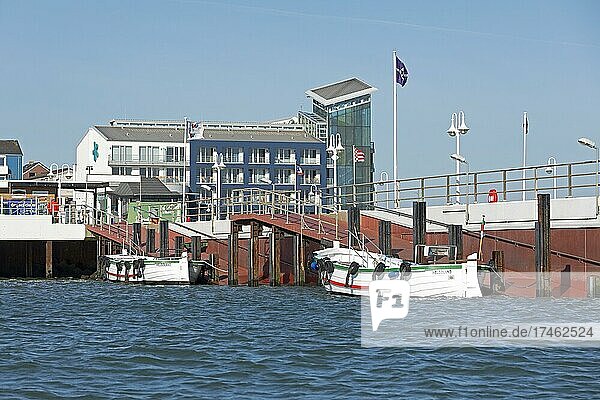 Hotel Atoll  Harbour  Helgoland Island  Schleswig-Holstein  Germany  Europe