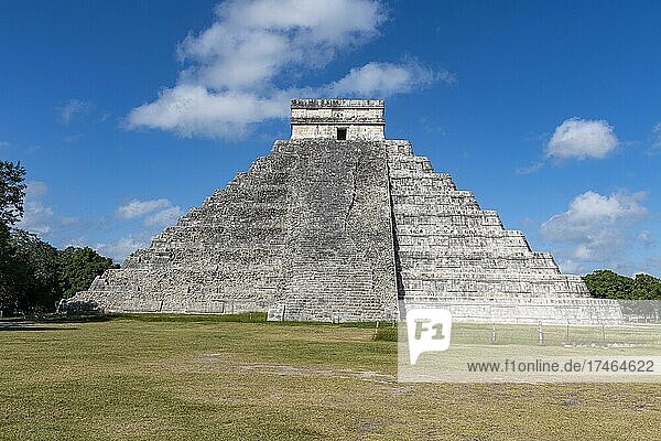 Unesco-Stätte präkolumbianische Stadt  Chichen Itza  Yucatan  Mexiko  Mittelamerika