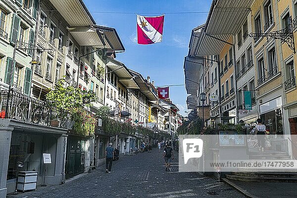 Altstadt von Thun  Schweiz  Europa