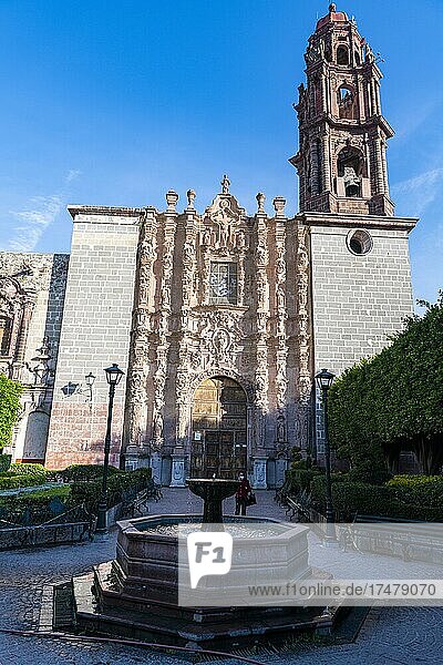 Templo de San Francisco  Unesco-Stätte San Miguel de Allende  Guanajuato  Mexiko  Mittelamerika