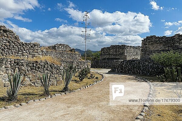 Archäologische Stätte Mitla aus der Zapotekenkultur  San Pablo Villa de Mitla  Oaxaca  Mexiko  Mittelamerika