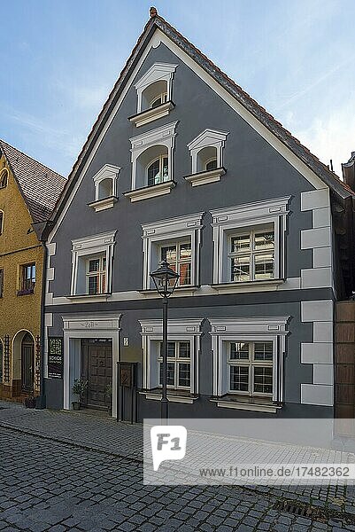 Wohnhaus von 1710  Hersbruck  Mittelfranken  Bayern  Deutschland  Europa