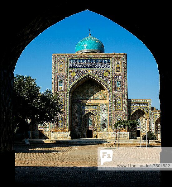 Hodschah Ahrar Medrese  Samarkand  Usbekistan  Samarkand  Usbekistan  Asien