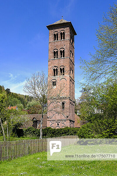 Germany  Baden-Wurttemberg  Calw  Bell tower of Hirsau Abbey