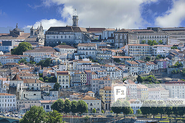 Coimbra cityscape  Beira  Portugal  Europe