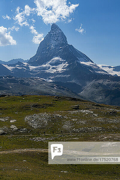 The Matterhorn  Zermatt  Valais  Swiss Alps  Switzerland  Europe