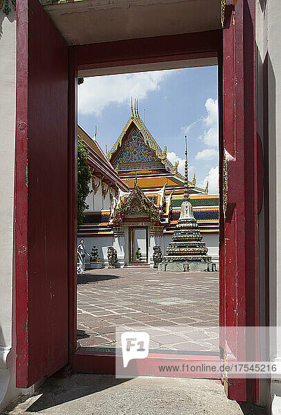 Thailand  Bangkok  Entrance to Grand Palace Phra Borom Maha Ratcha Wang