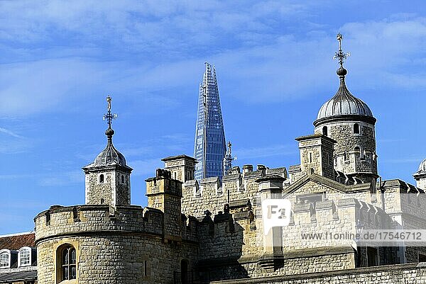 The Tower of London  Waterloo Barracks mit Kronjuwelen  UNESCO Weltkulturerbe  London  England  Großbritannien  Europa