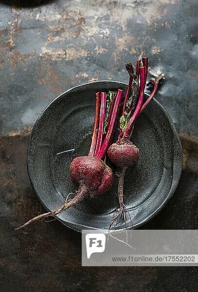 Beetroot on a plate