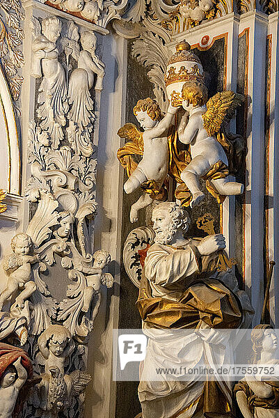 Europa Italien Sizilien  Mazara del Vallo  Kirche des Heiligen Franziskus