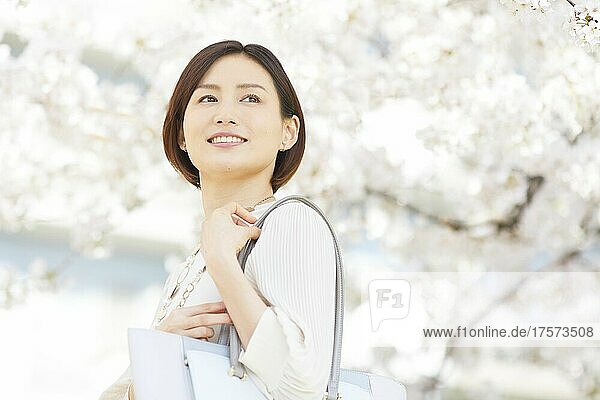 Smiling Young Japanese Woman