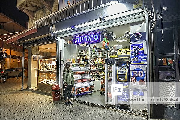 Spätkauf  Allenby Street  Tel Aviv  Israel  Asien