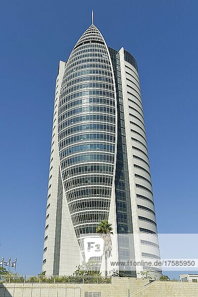 Sail-Tower  Haifa  Israel  Asien