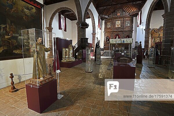 Museo de Arte Diocesano de Arte Sacro  Museum für religiöse Kunst in der Altstadt von Teguise  ehemalige Haupstadt der Insel  Lanzarote  Kanarische Inseln  Spanien  Europa
