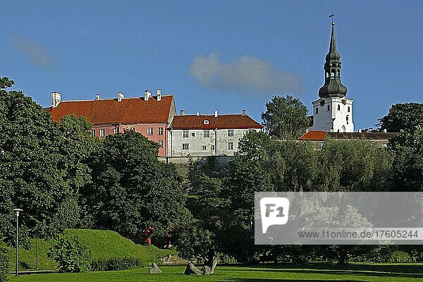 Idyll  Cathedral Hill  Capital Tallinn  Estonia  Baltic States  Europe