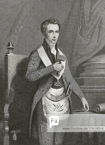 Prince Frederick of the Netherlands  1797-1881  as Grand Master of Freemasons in 1817. He was made Grand Master of the Order of Freemasons in 1816 and held the position until 1881. After a work by Johannes Philippus Lange