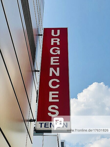 Emergency Department at Tenon Hospital  Paris  Île-de-France  France.