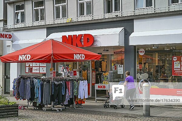 NKD Filiale  Holzminden  Niedersachsen  Deutschland  Europa